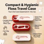 household tools Portable dental floss storage box