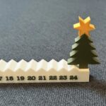 Plastic Craft Ornaments Advent calendar