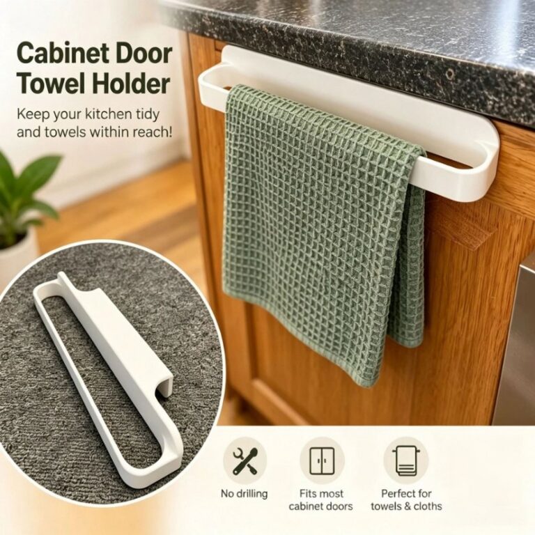 household tools Kitchen cabinet towel rack