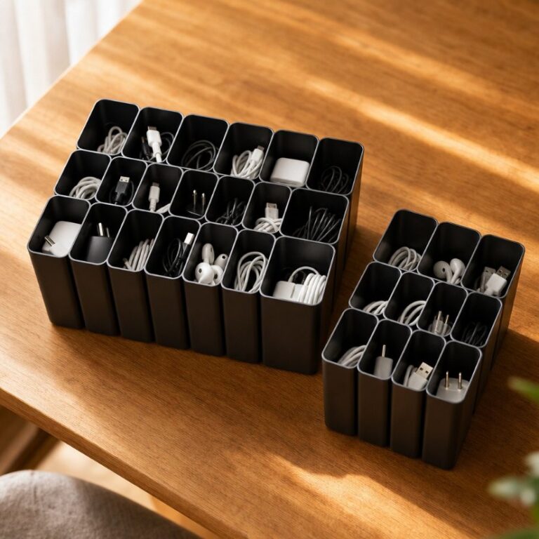 Fixing Holder cable organizer box