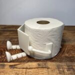 Tissue Holder Reading Newspaper Decorative Toilet Paper Holder