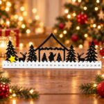 Plastic Craft Ornaments Advent calendar
